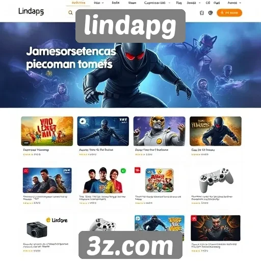 Análise das tendências de jogos no site lindapg