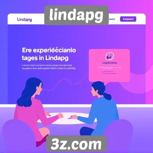 Experiência do usuário no site lindapg