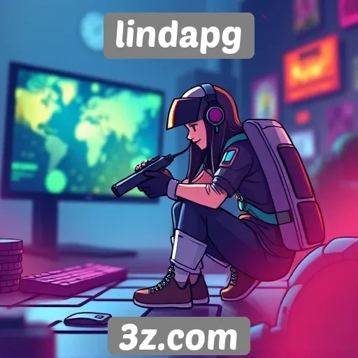 Econômica dos jogos virtuais em lindapg